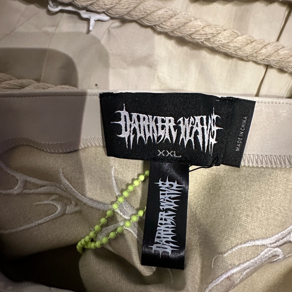 Darker Wavs Chamber Faux Suede Rope Top and Skirt - Picture 5 of 8